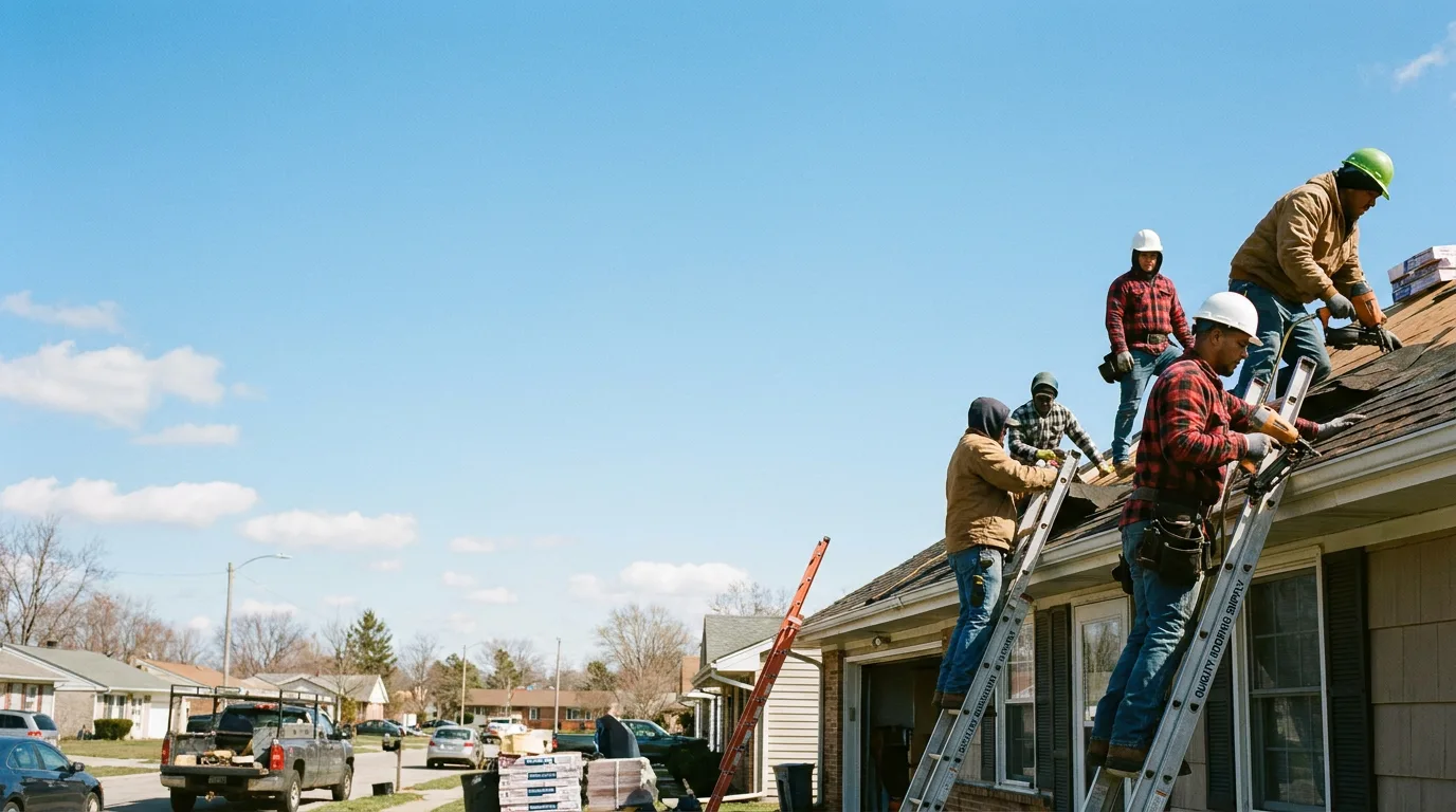 Roofing in Brussels, IL near me